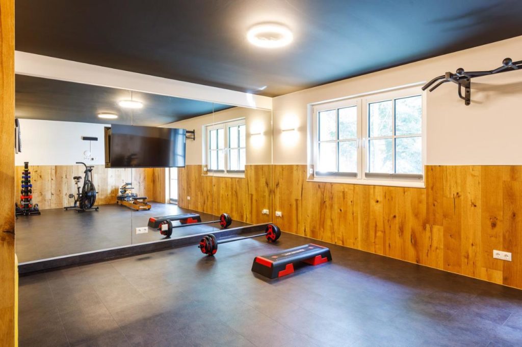 Ferienwohnung-Spreeblick-Spreewaldchalet-Fitnessraum-2